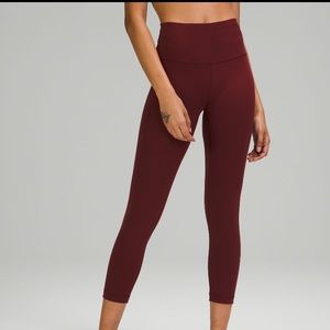 Lululemon Wunder Under Train High Rise Crop